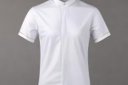 餐饮酒店服务员短袖工作服衬衣，专业与舒适并重的职业着装选择