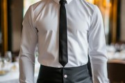餐饮酒店男服务员工作服，细节与专业，是塑造服务品质的关键