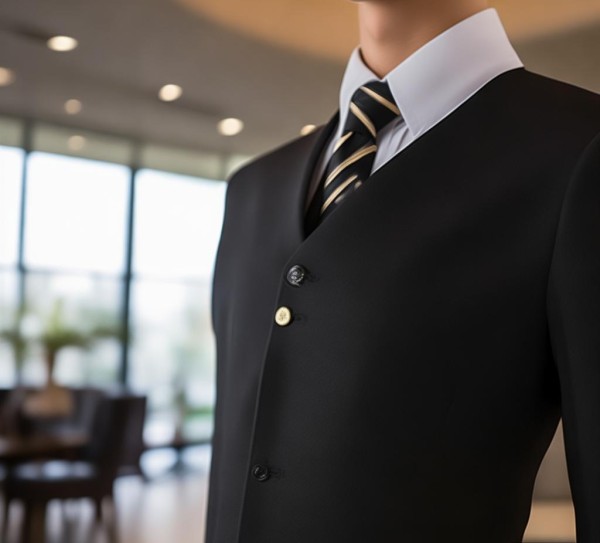 希尔顿欢朋酒店餐饮服务员工作服，专业与细节的完美融合——不止是服饰，更是服务体验的延伸