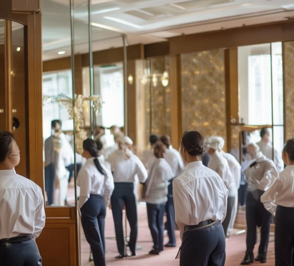 酒店服务员站姿礼仪培训，从标准到习惯，塑造专业服务形象的关键基石