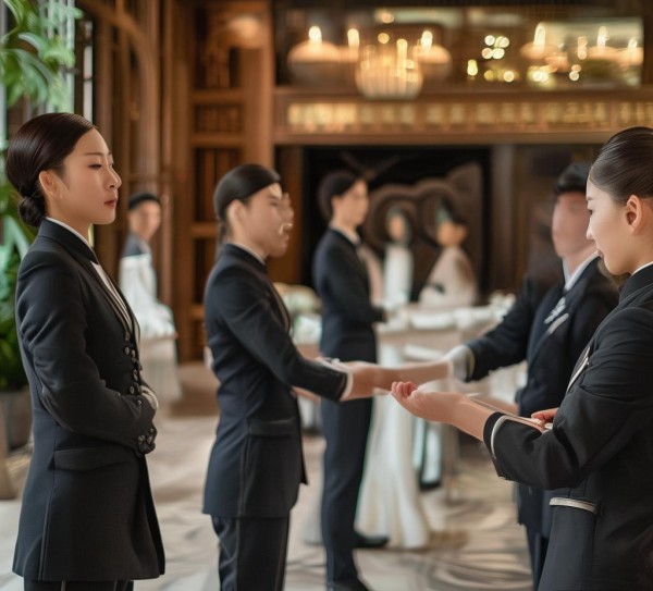 佰宫精品酒店服务礼仪操,以礼为魂,服务为本的精致演绎 佰宫精品酒店服务礼仪操,以礼为魂,服务为本的精致演绎