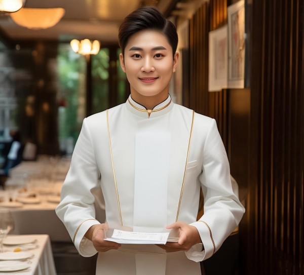 九嘉酒店餐饮服务员服务评价，专业细致，让用餐体验更有温度