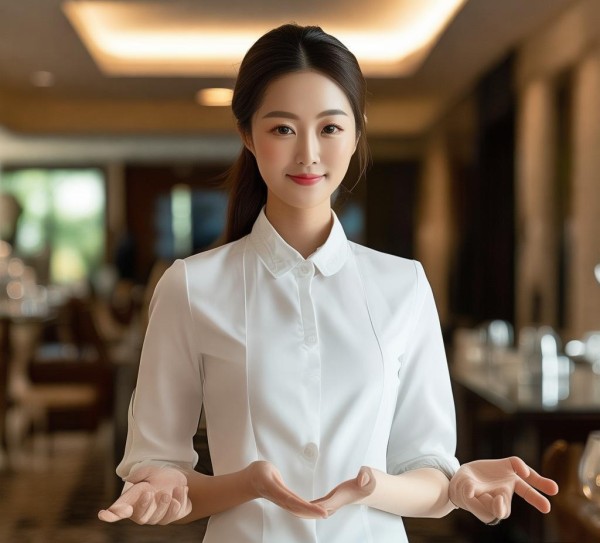 酒店服务员礼仪与手势,细节中的服务艺术