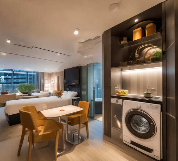 便捷服务，快捷酒店服务区域、餐饮与洗衣的贴心体验