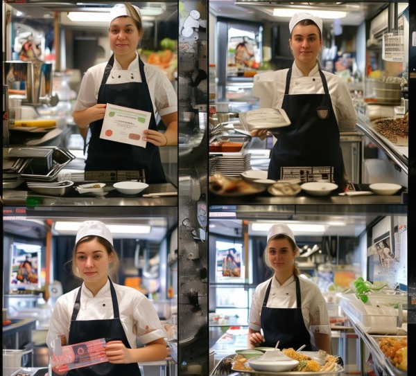 从餐饮部服务员到证书持有人，我的职业转型与成长之路